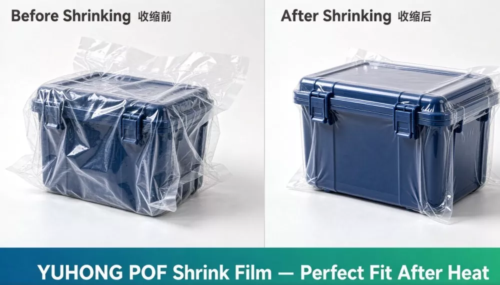 Crosslinked POF Shrink Film